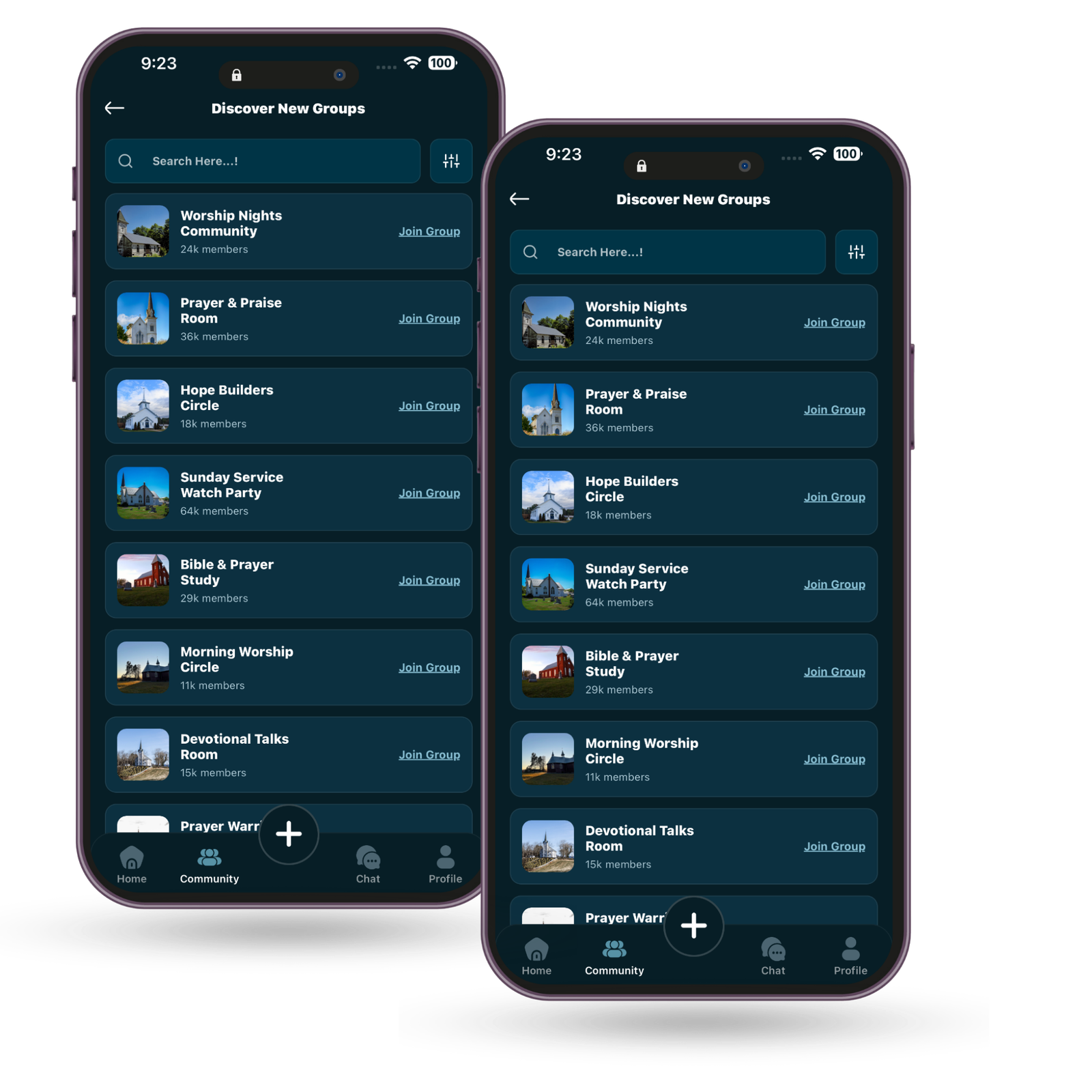 Groups Built Around Faith and Support